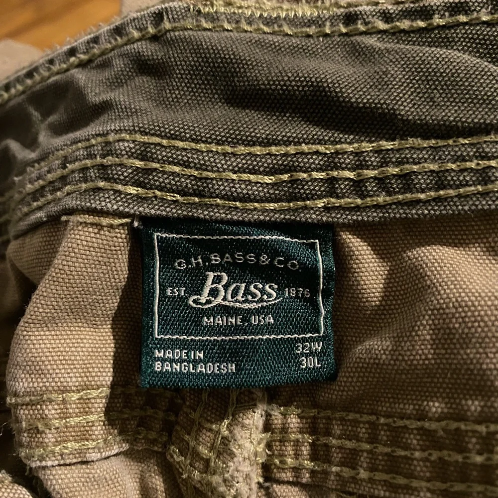 G.H. Bass & Co. Men's Canvas Cargo Shorts Size 32X30